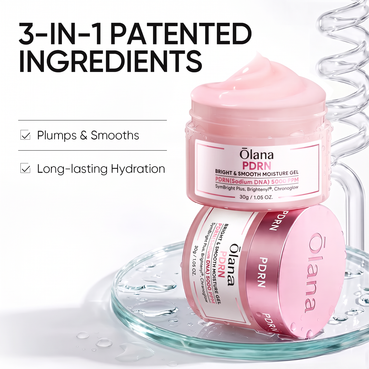 Ōlana™ PDRN Bright & Smooth Moisture Gel
